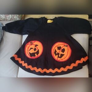 Vintage 1991 Wee Spree Halloween Tunic Size 4